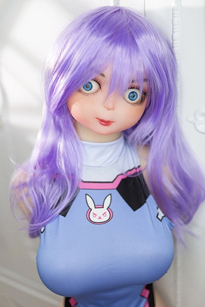 Purple Hair Cartoon Lovedoll