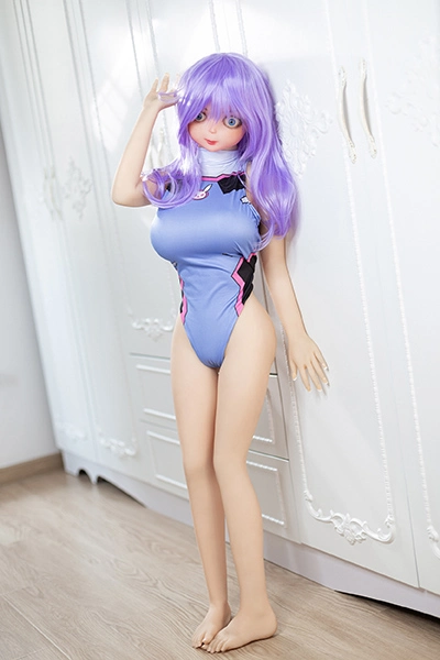 Purple Hair Cartoon Lovedoll