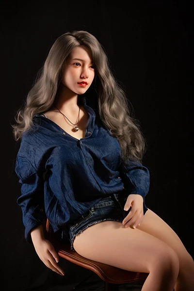 Silicon head & TPE body Sex Doll