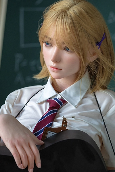 Blonde School Uniform Sex Doll