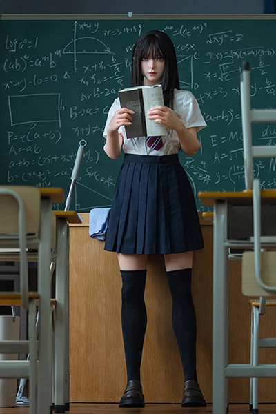 Full Silicone Cute Asian Girl Realistic Sex Doll