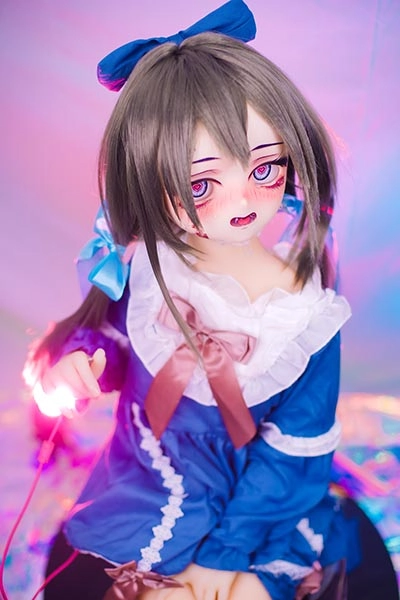 Full Moon Doll anime girl sex doll Sylvie Cosplay Sex Doll 112cm Small Chest 2D Sexy Doll Adult Love Doll Realistic Sex Doll TPE Sex Doll Petite Anime Sex Doll Cosplay Sex Doll