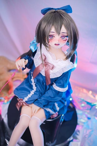 Full Moon Doll anime girl sex doll Sylvie Cosplay Sex Doll 112cm Small Chest 2D Sexy Doll Adult Love Doll Realistic Sex Doll TPE Sex Doll Petite Anime Sex Doll Cosplay Sex Doll