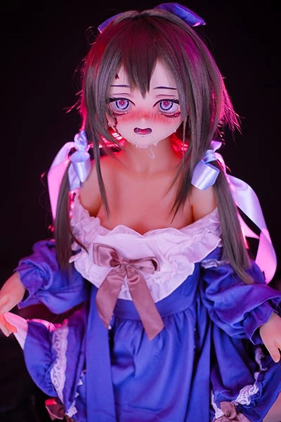 Full Moon Doll anime girl sex doll Sylvie Cosplay Sex Doll 112cm Small Chest 2D Sexy Doll Adult Love Doll Realistic Sex Doll TPE Sex Doll Petite Anime Sex Doll Cosplay Sex Doll