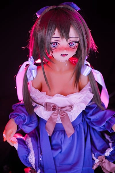 Full Moon Doll anime girl sex doll Sylvie Cosplay Sex Doll 112cm Small Chest 2D Sexy Doll Adult Love Doll Realistic Sex Doll TPE Sex Doll Petite Anime Sex Doll Cosplay Sex Doll