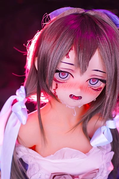 Full Moon Doll anime girl sex doll Sylvie Cosplay Sex Doll 112cm Small Chest 2D Sexy Doll Adult Love Doll Realistic Sex Doll TPE Sex Doll Petite Anime Sex Doll Cosplay Sex Doll
