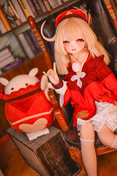 Full Moon Doll 123cm 2D Sex Doll Cosplay Klee Sexy Doll Mini Size Petite Body Anime Sex Doll Style Realistic Love Doll Cute Face