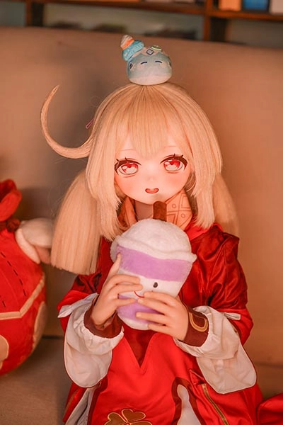 Full Moon Doll 123cm 2D Sex Doll Cosplay Klee Sexy Doll Mini Size Petite Body Anime Sex Doll Style Realistic Love Doll Cute Face