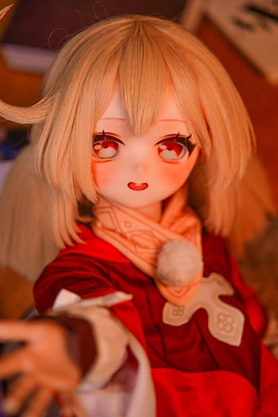 Full Moon Doll 123cm 2D Sex Doll Cosplay Klee Sexy Doll Mini Size Petite Body Anime Sex Doll Style Realistic Love Doll Cute Face