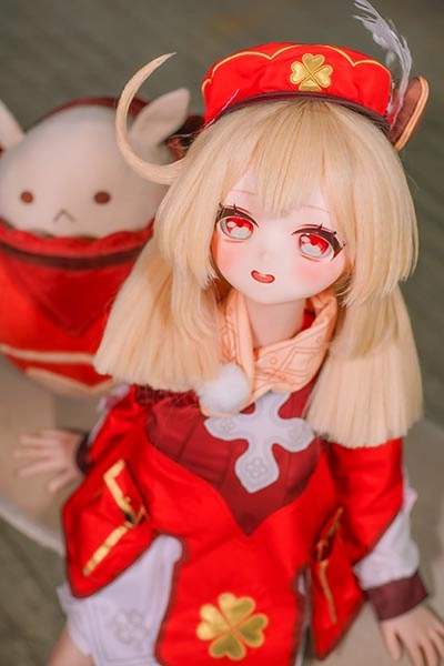 Full Moon Doll 123cm 2D Sex Doll Cosplay Klee Sexy Doll Mini Size Petite Body Anime Sex Doll Style Realistic Love Doll Cute Face