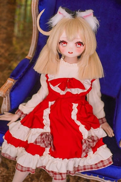 Full Moon Doll 123cm 2D Sex Doll Cosplay Klee Sexy Doll Mini Size Petite Body Anime Sex Doll Style Realistic Love Doll Cute Face