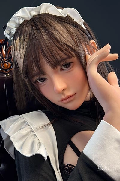  silicone head TPE body doll