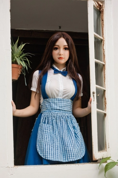 AiBei Sex Doll Popular Adult Love Doll 148cm Maid Outfit Gentle Love Doll Small Breast TAB2-1 Erotic Love Doll real sex dolls buy sex doll