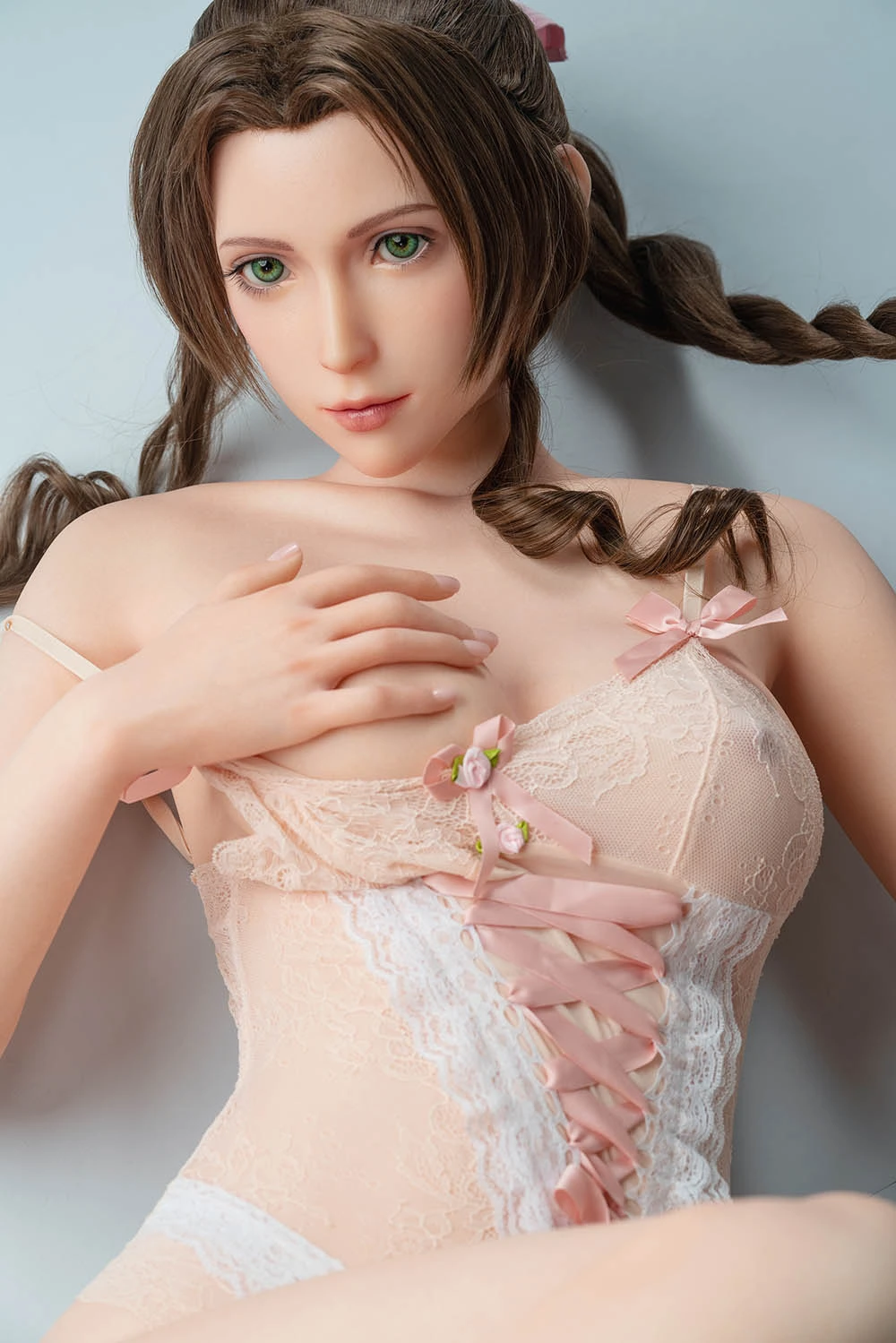 168cm Salacious Celebrity Cosplay Sex Doll Final Fantasy VI Aerith