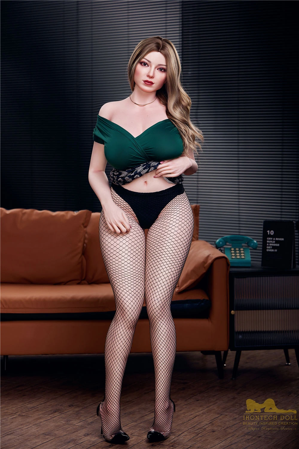 162cm Sandy-haired Fleshy Elegant Attractive Mother Real Doll Maria