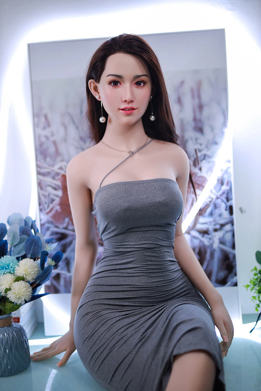 168cm Full-figured Japanese Young Woman Love doll Lingzhi