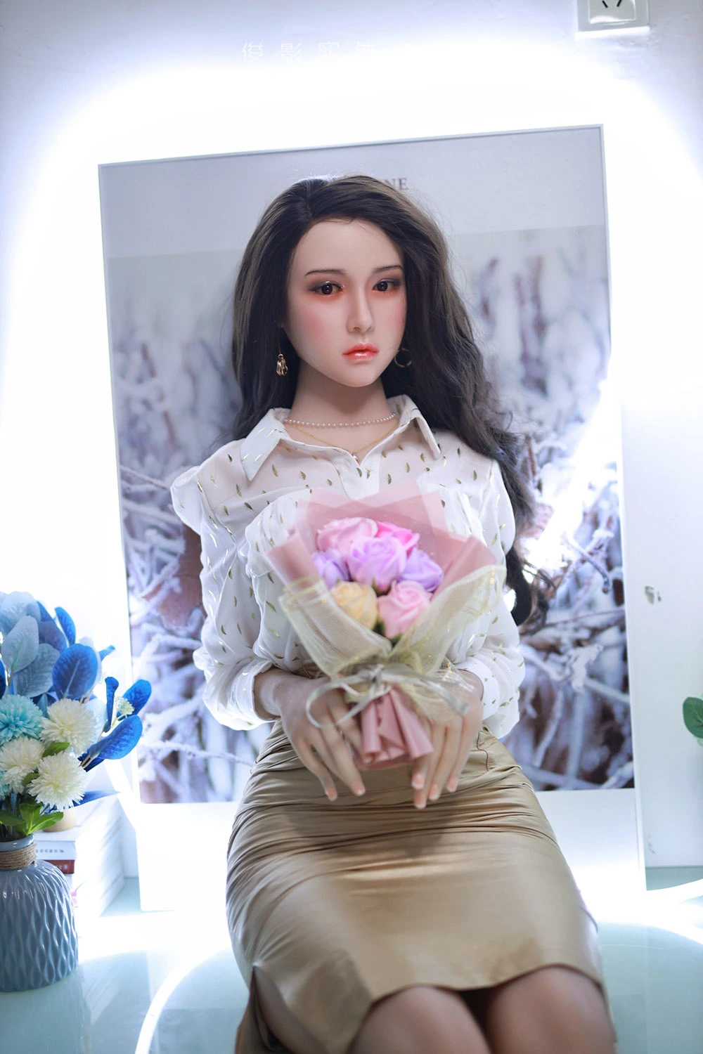 168cm Curvesome Korean Beauty Sex Doll Qianxiao