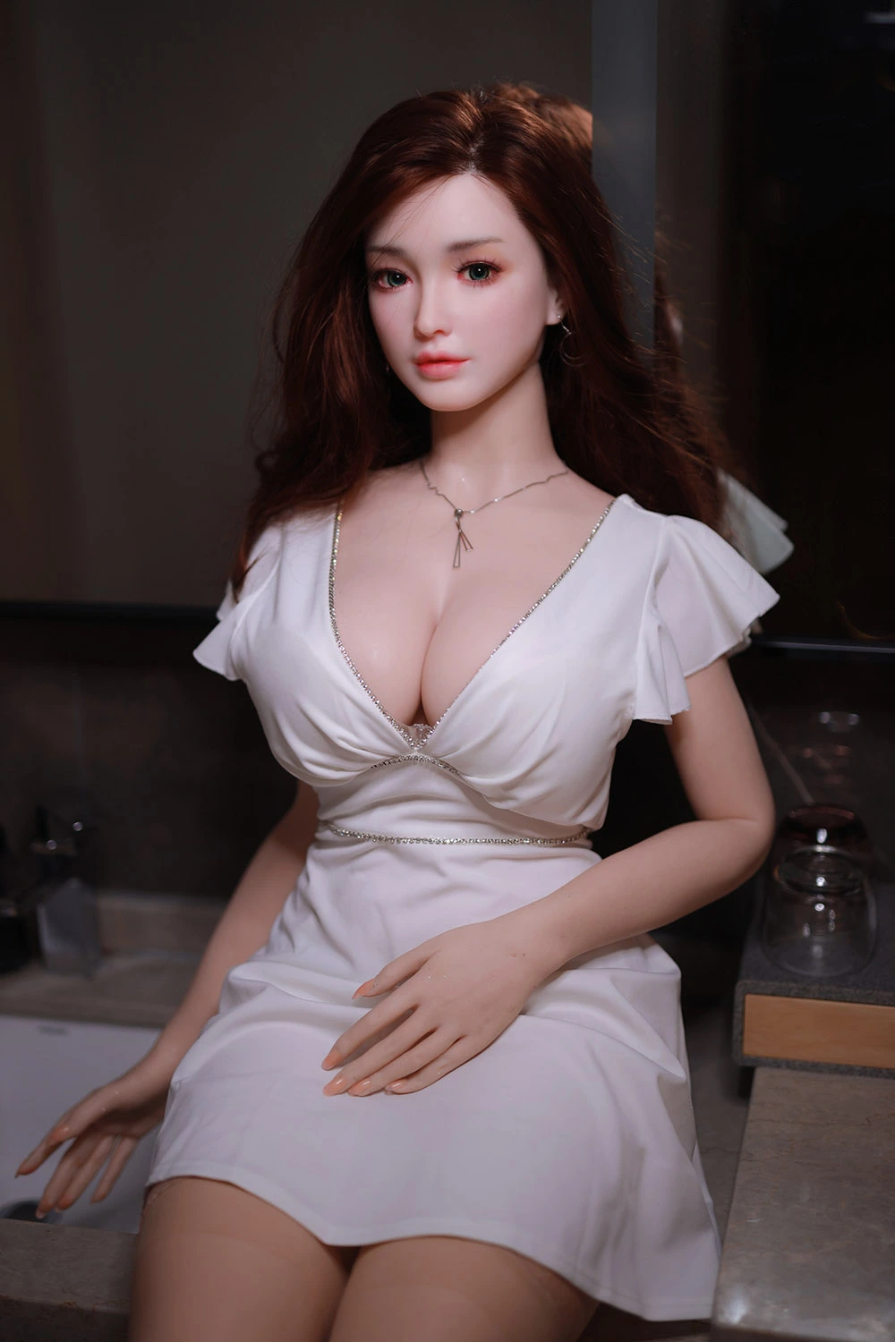 163cm Alluring Foxy Charming Mother Silicone Sex Doll Li Ai