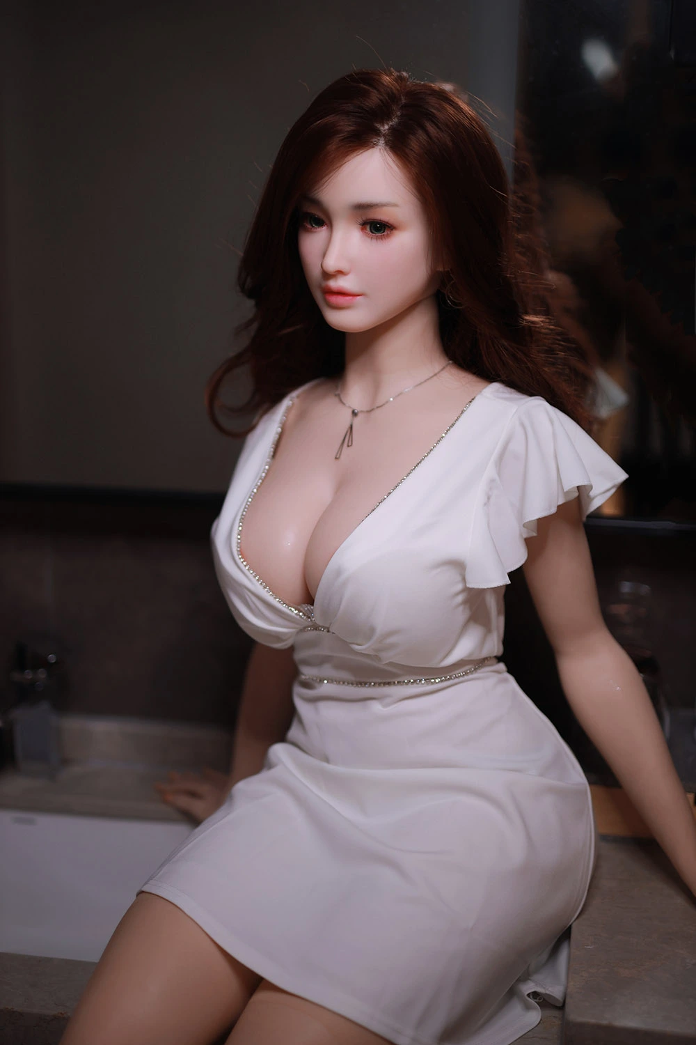 163cm Alluring Foxy Charming Mother Silicone Sex Doll Li Ai