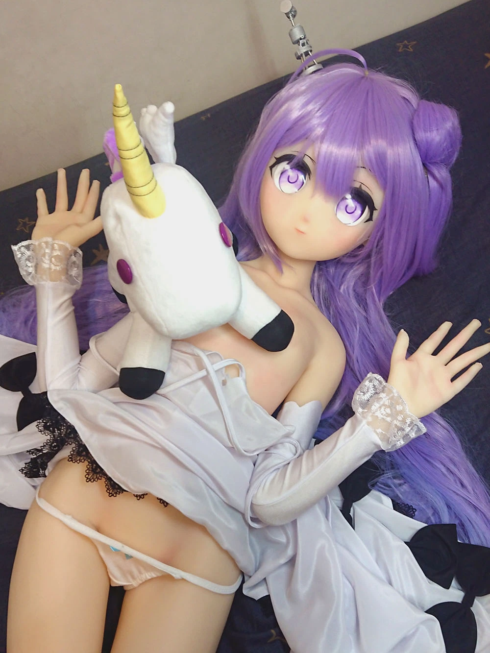 135cm Delicate Cosplay Mini Anime Sex Dolls Ava