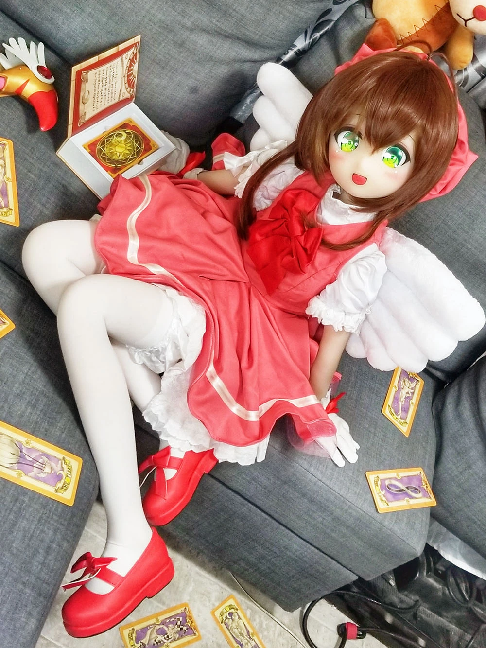 135cm Cardcaptor Sakura Animesh Anime Mini Sex Doll Isabella