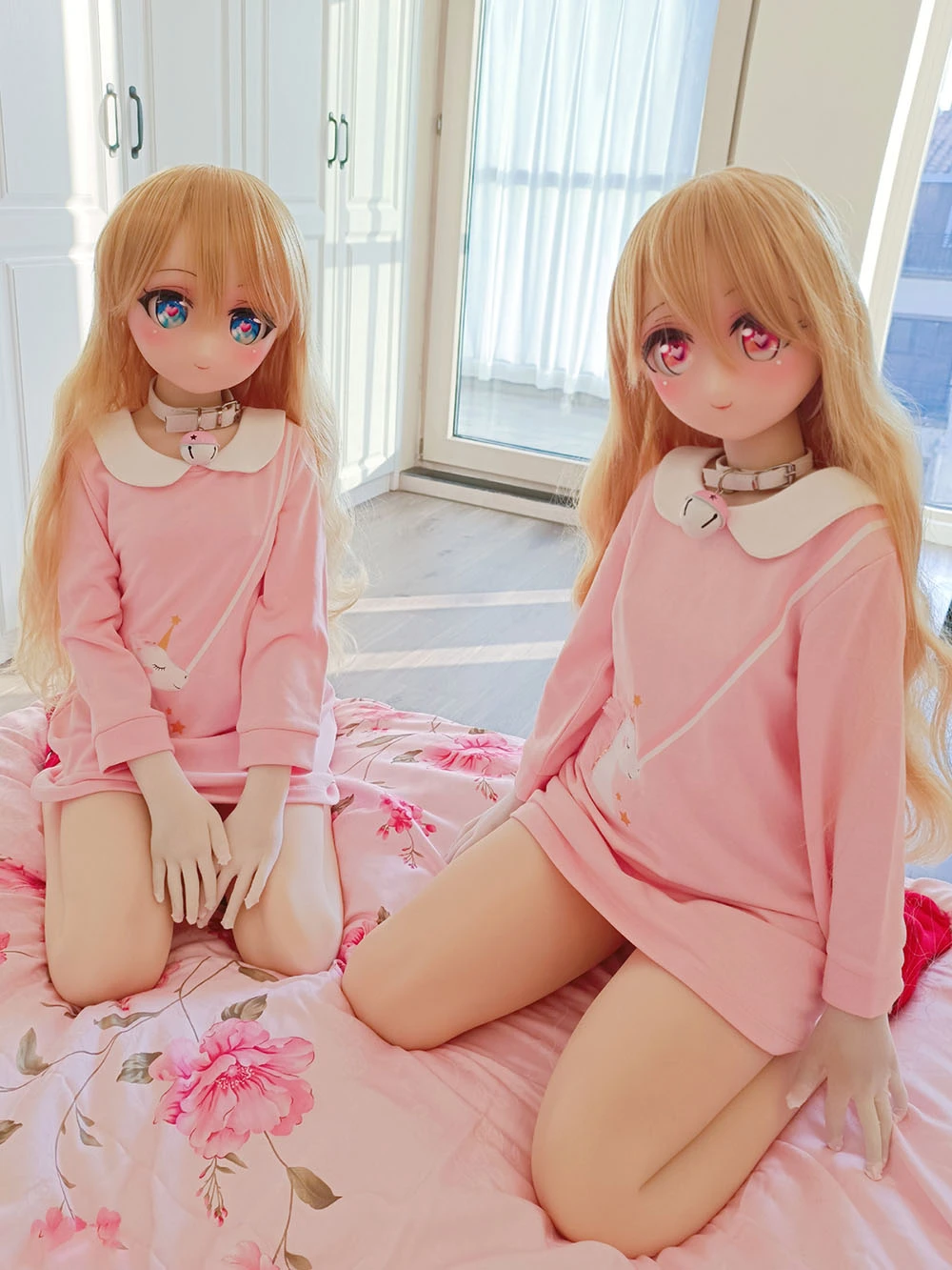 135cm Fantasy Blonde Lesbian Sex Doll Evelyn&Harper