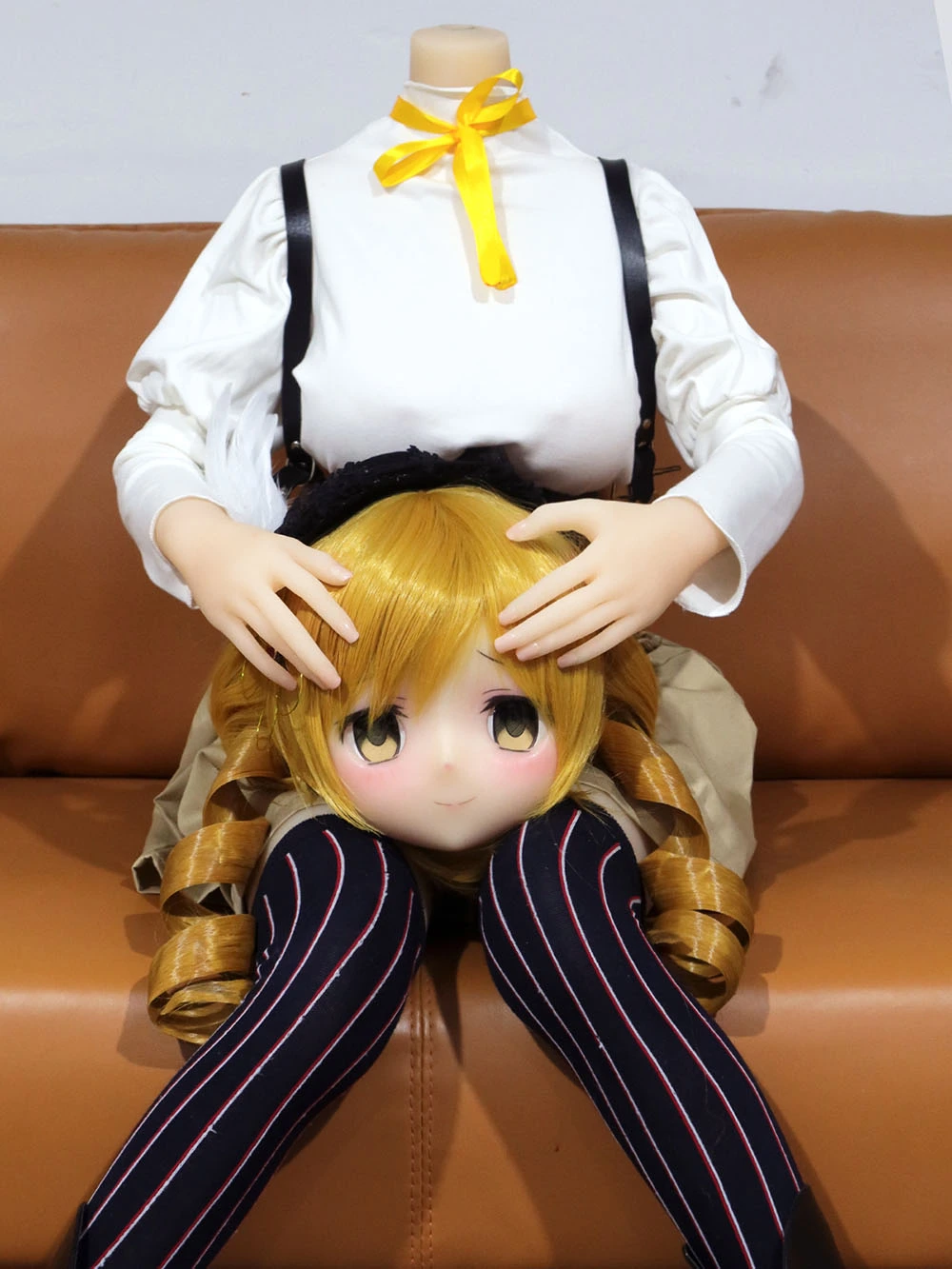 145cm Magical Girl Madoka Cosplay Anime Sex Doll Mami Tomoe 