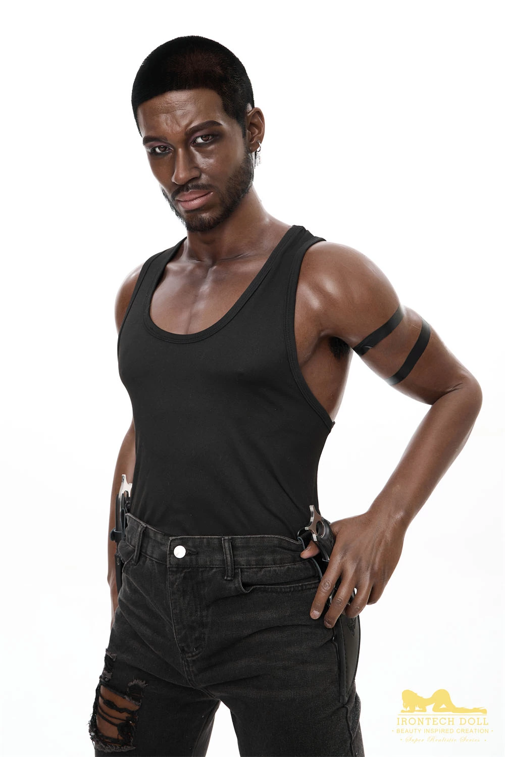 Real-life Black Gay Male Adult Love Doll