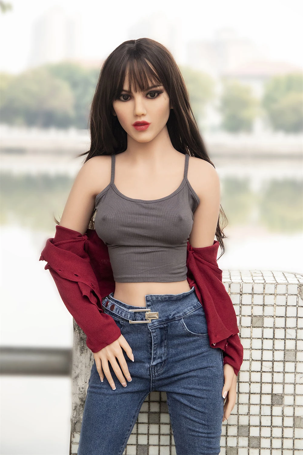 TPE Young Girl Pretty Full Size Female Sex Doll