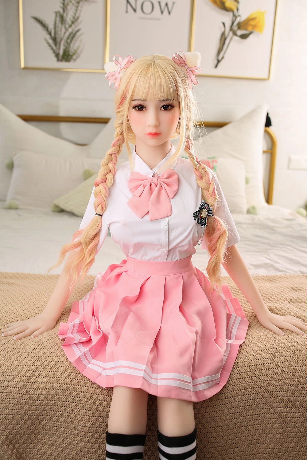Firedoll 138cm Cute Double Ponytail
