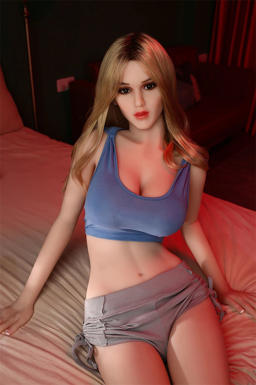 161cm  Big Boob Blonde Sex Doll