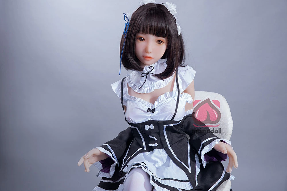  Cute anime maid outfit soft sex doll