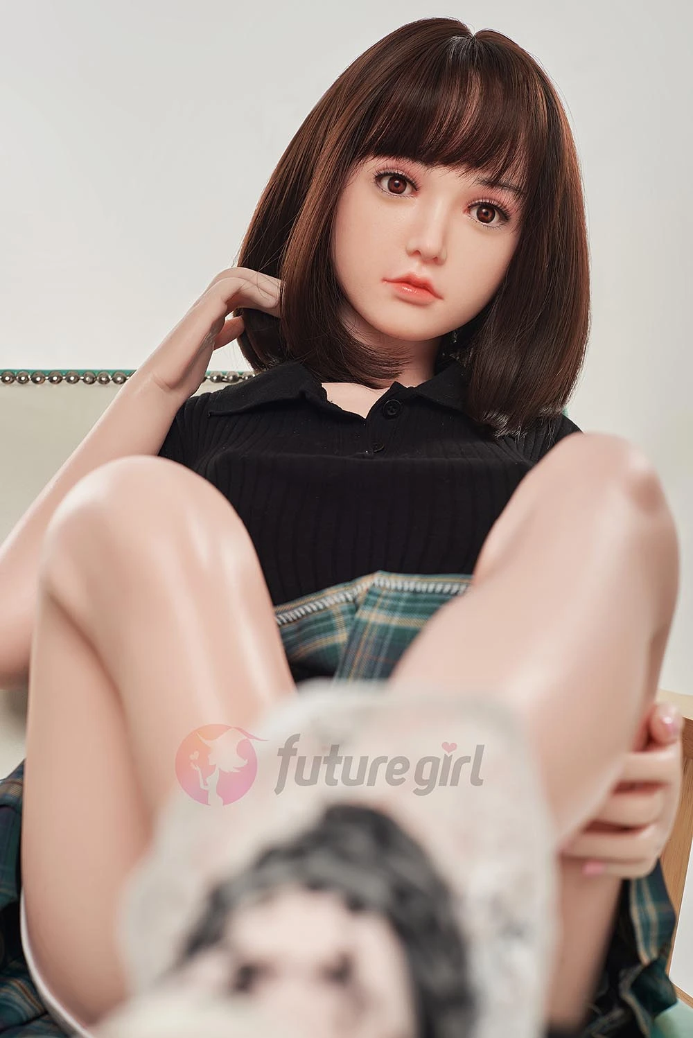 normal skin tone B-cup sex doll