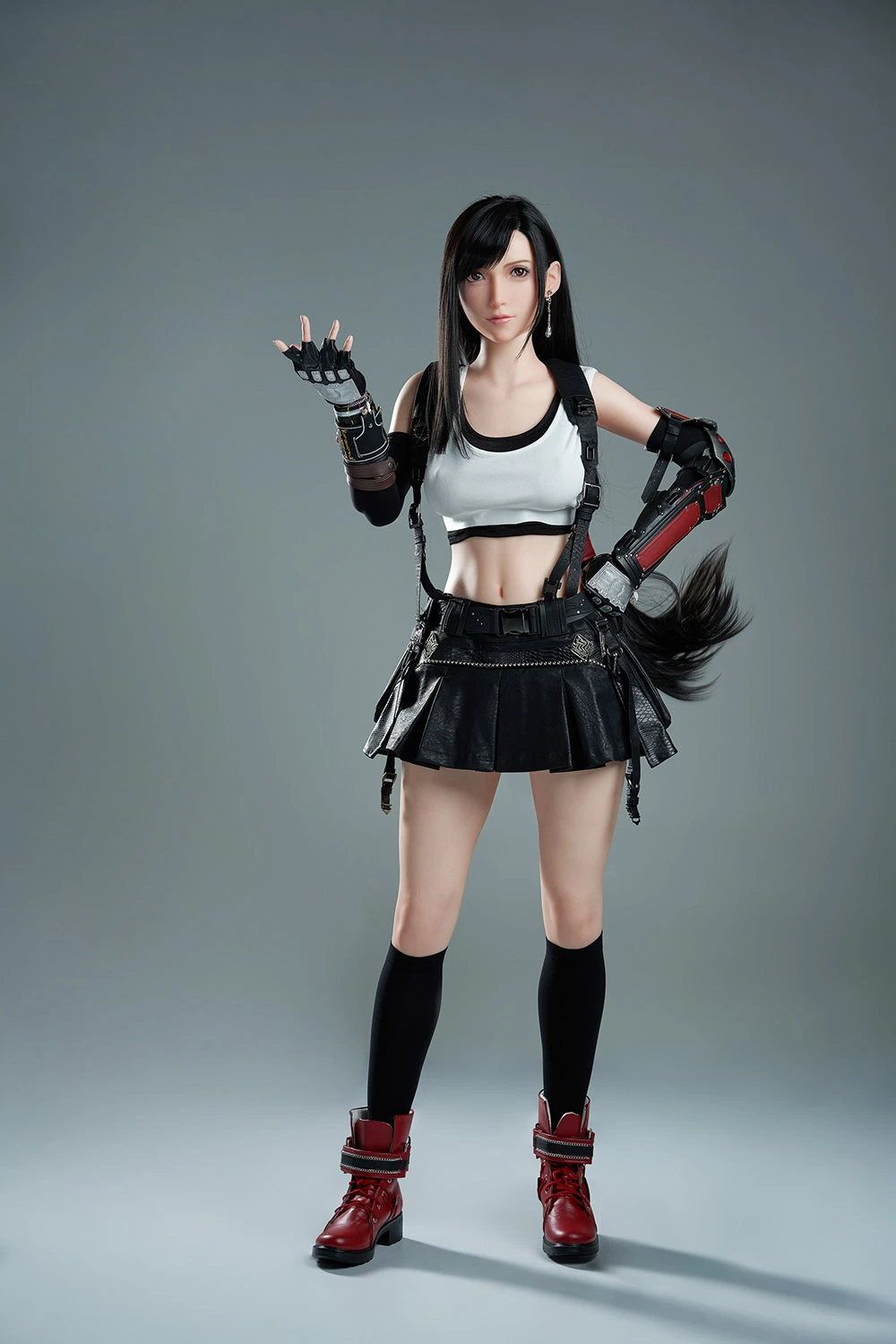 Final Fantasy FF14 Remake Tifa COS Complete Set