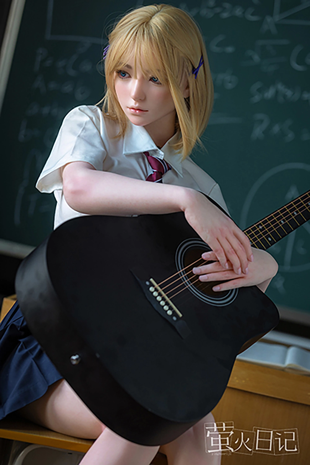 Blonde School Uniform Sex Doll