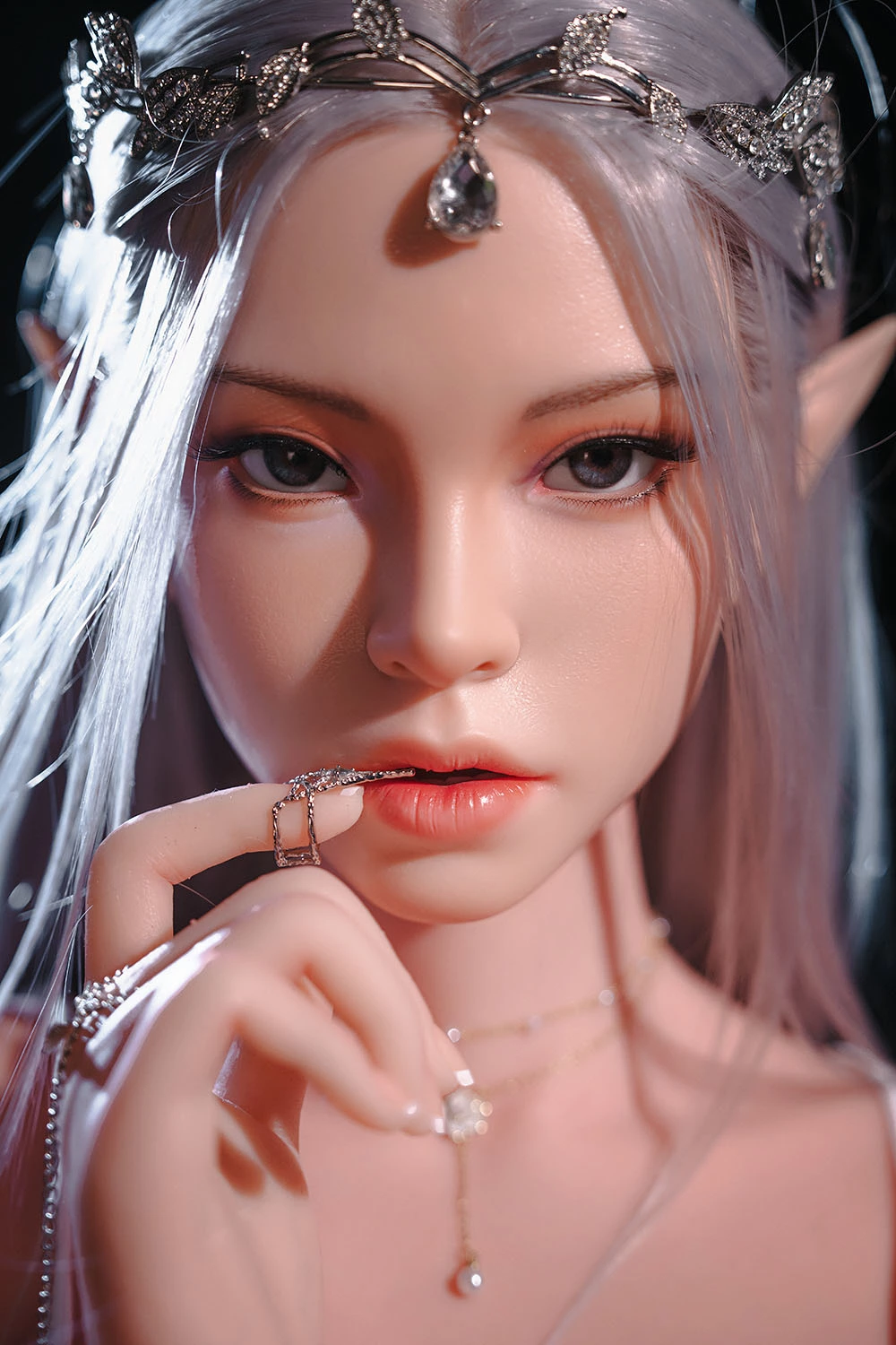 Chested Lovely ELF Real-life Blowjob Sex Doll