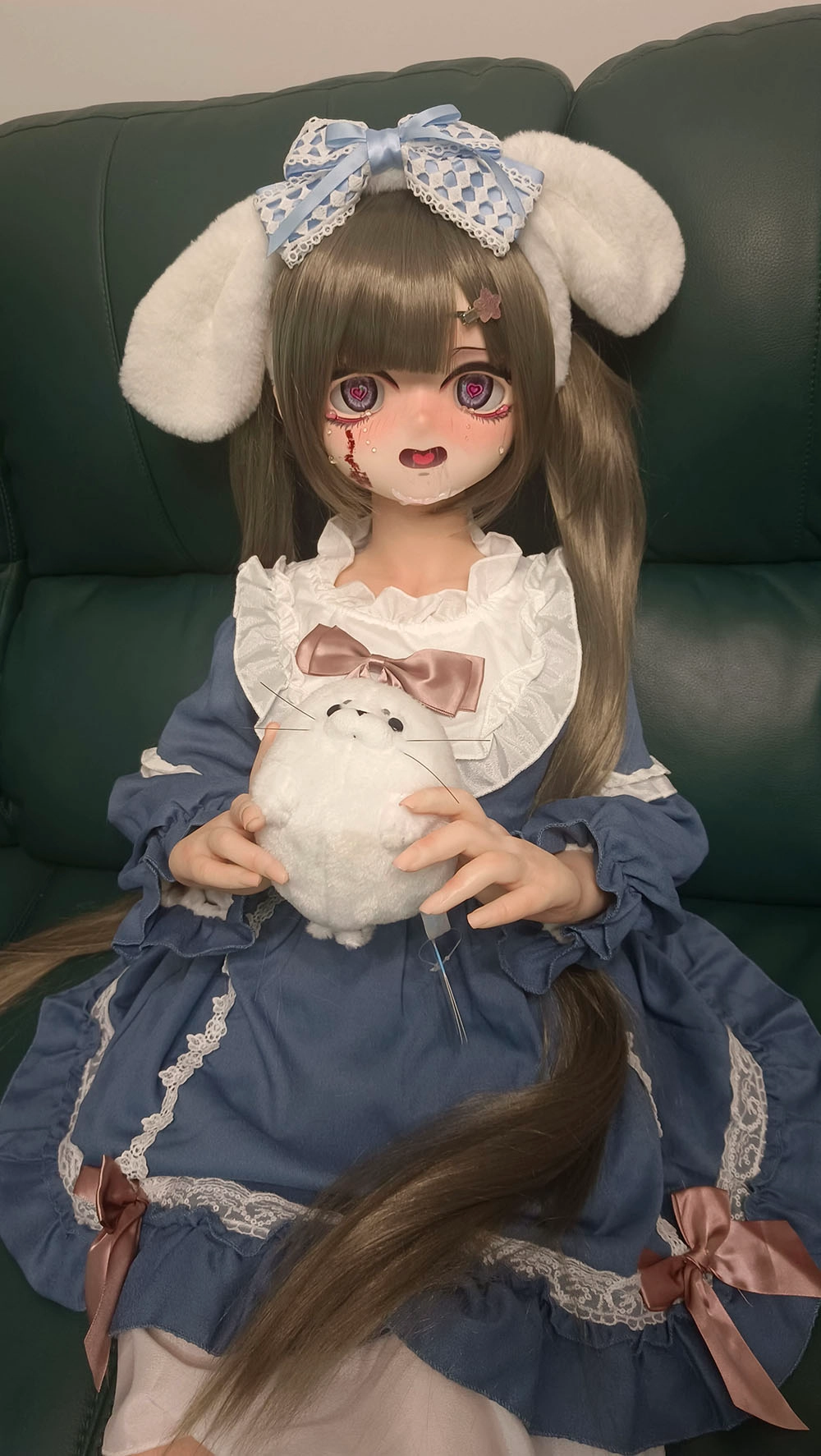 Full Moon Doll anime girl sex doll Sylvie Cosplay Sex Doll 112cm Small Chest 2D Sexy Doll Adult Love Doll Realistic Sex Doll TPE Sex Doll Petite Anime Sex Doll Cosplay Sex Doll