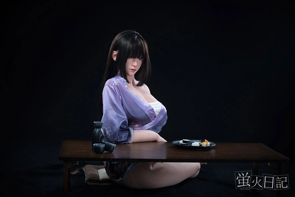 Firefly Diary 159cm Amatsukami Yukata Hybrid Doll - Silicone Head & TPE Body - Premium BJD Love Doll