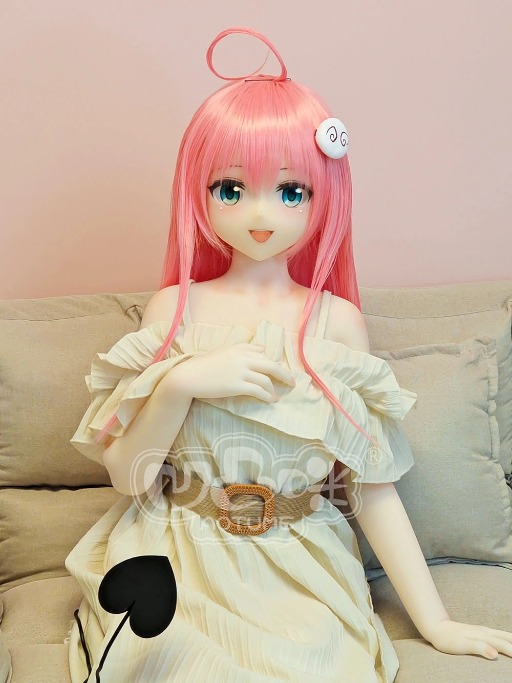 145cm D Cup Loli Pink Hair Love Doll